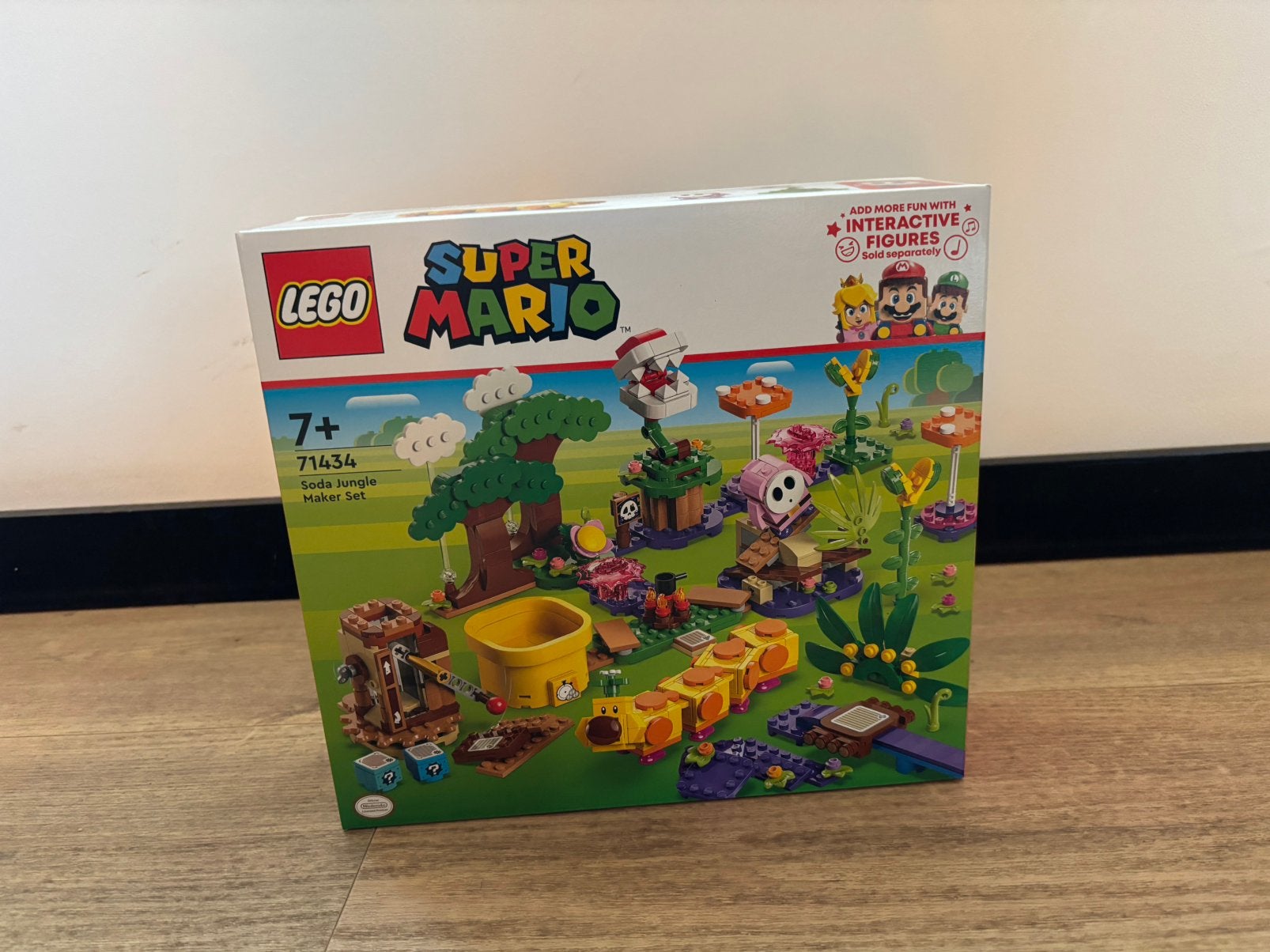 NIEUW Super Mario Lego 71434 Cassismoeras, Soda Jungle Maker, Overige thema's, Nieuw, Ophalen of Verzenden, Complete set