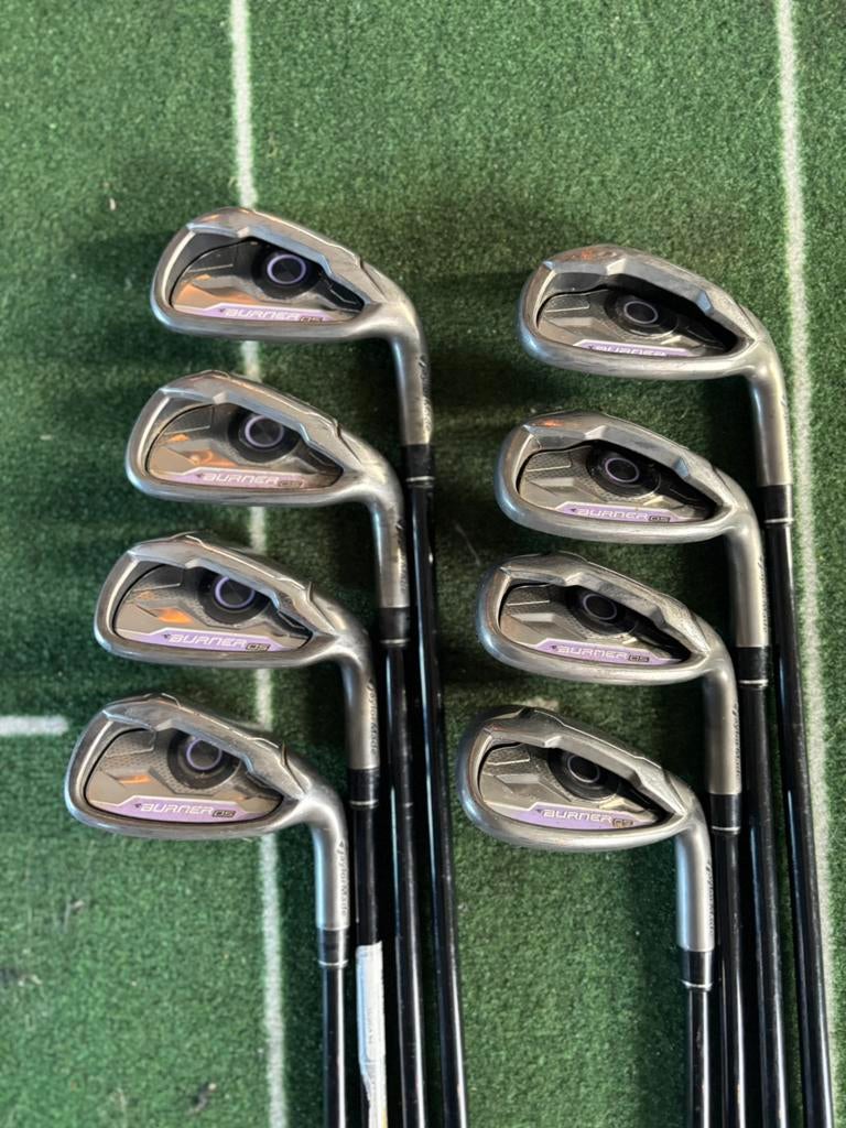 Taylormade Burner OS Ijzerset | L Flex | Nette Staat, Sport en Fitness, Golf, Set, Taylormade, Taylormade, Zo goed als nieuw