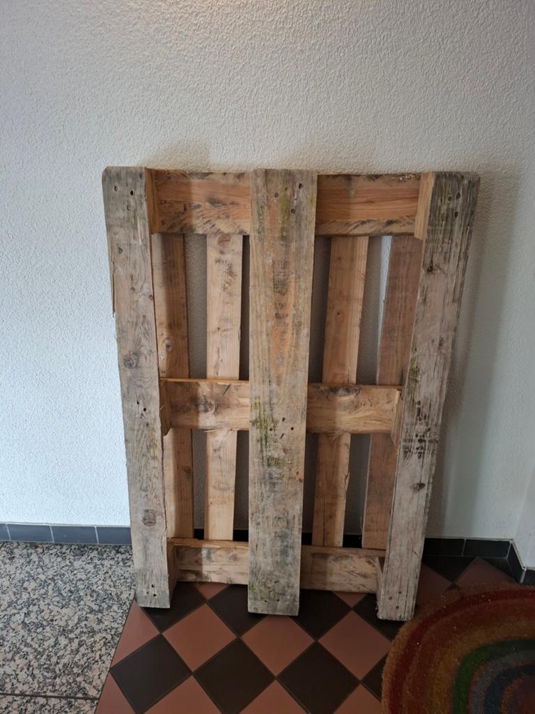 Gratis pallet, Ophalen, 50 mm of meer, Minder dan 200 cm, Vuren