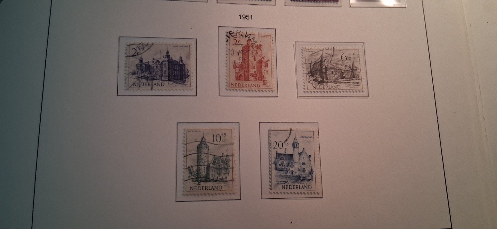 Nederlandse postzegels 1951 - Kastelen en Burchten, Ophalen of Verzenden