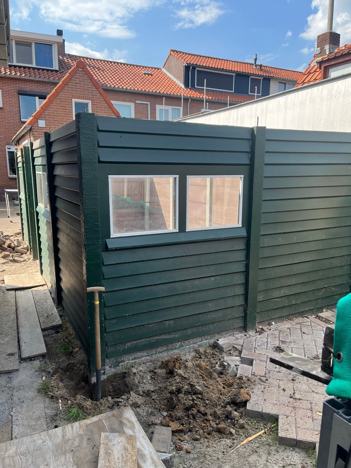 Betonnen schuurdelen en betonpalen, Ophalen, Gebruikt, 250 cm of meer, Overige typen