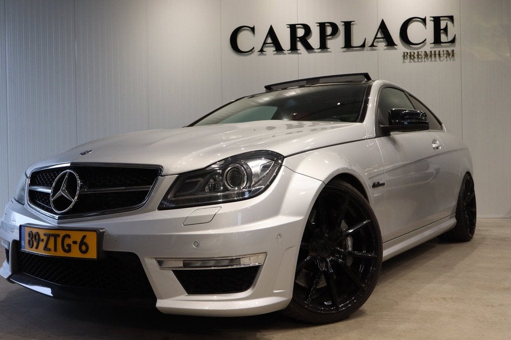 Mercedes-Benz C-klasse Coupé C63 AMG-Coupe-Panoramadak, Automaat, Euro 5, Achterwielaandrijving, 8 cilinders