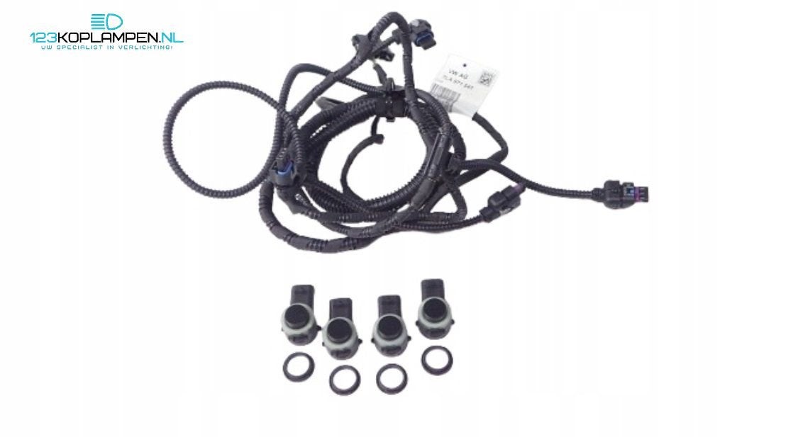 Volkswagen Transporter T6 kabelboom achterbumper 4 PDC 7LA97