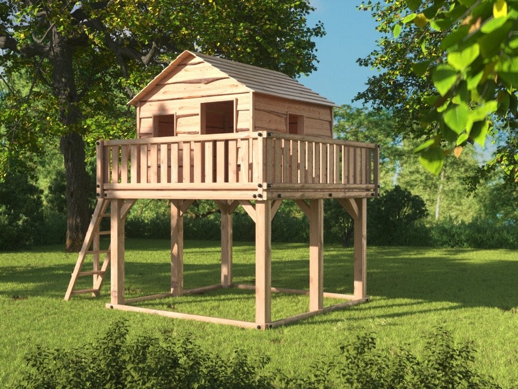 BOOMHUT XL speeltoren speelhuis klimtoren speeltoestel, Kinderen en Baby's, Ophalen, Nieuw, Klimnet, Aanbouwonderdeel
