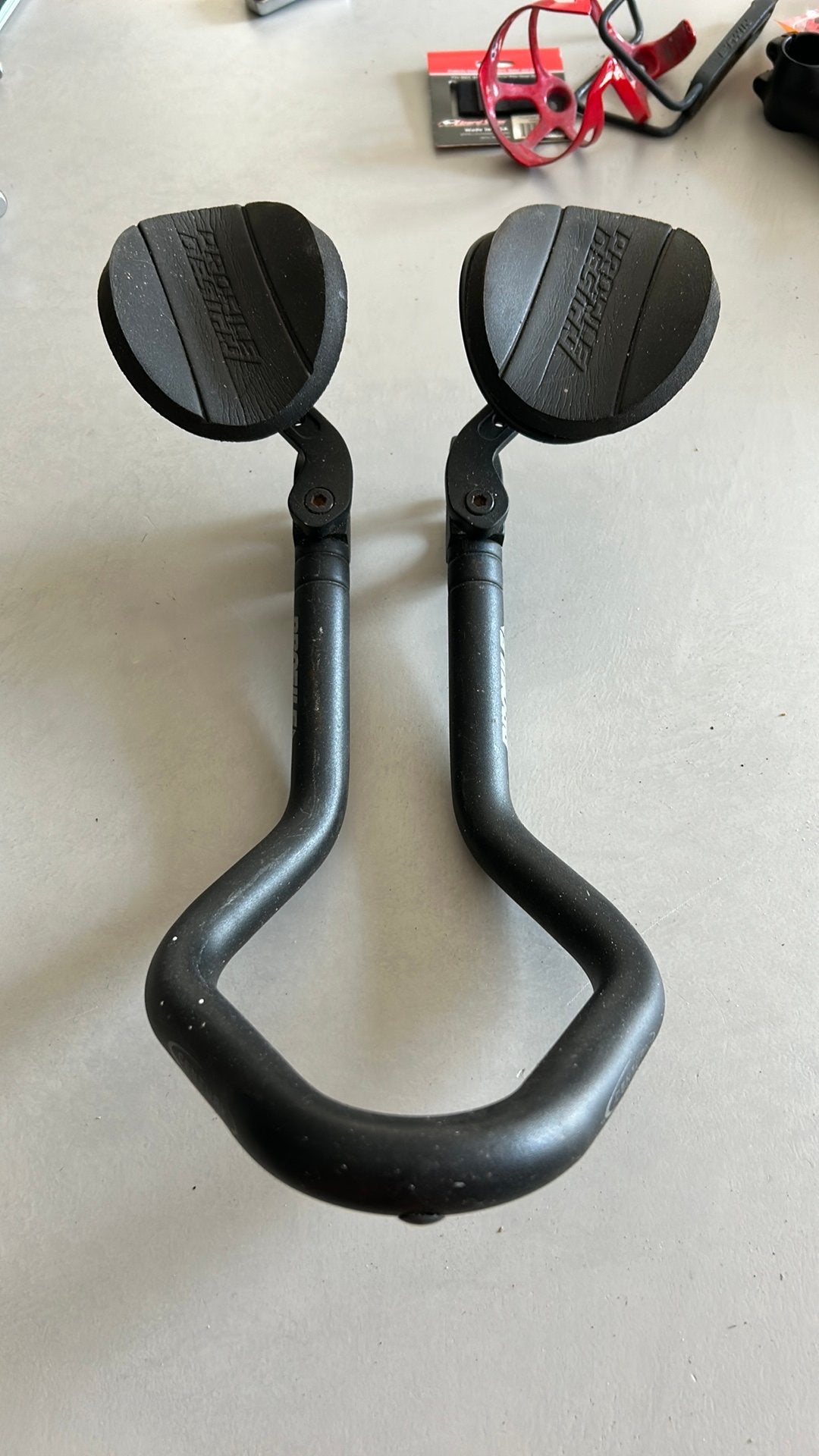 Tijdritstuur 38cm alu, Ophalen of Verzenden, Gebruikt