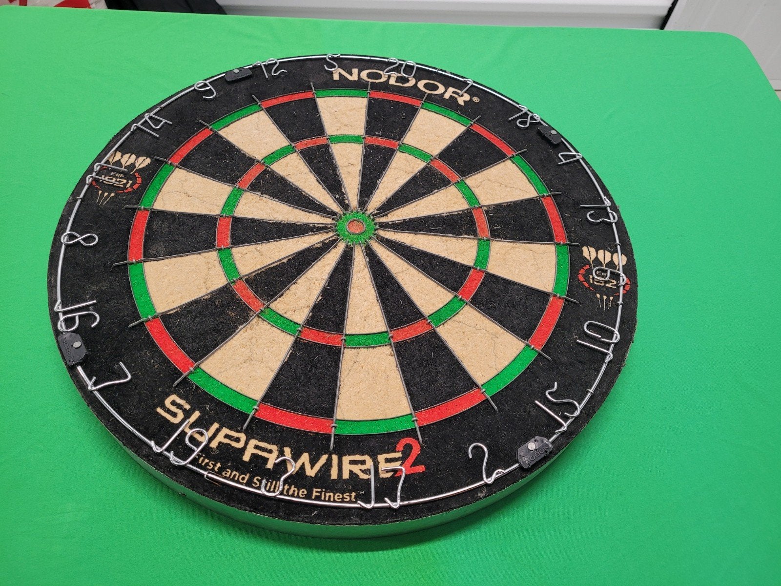 Nodor Supawire 2 dartbord, Sport en Fitness, Darts, Gebruikt, Onbekend, Ophalen of Verzenden, Dartbord