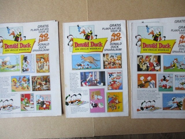adv9709 donald duck weekblad bijlage 98, Eén stripboek, Ophalen, Gelezen