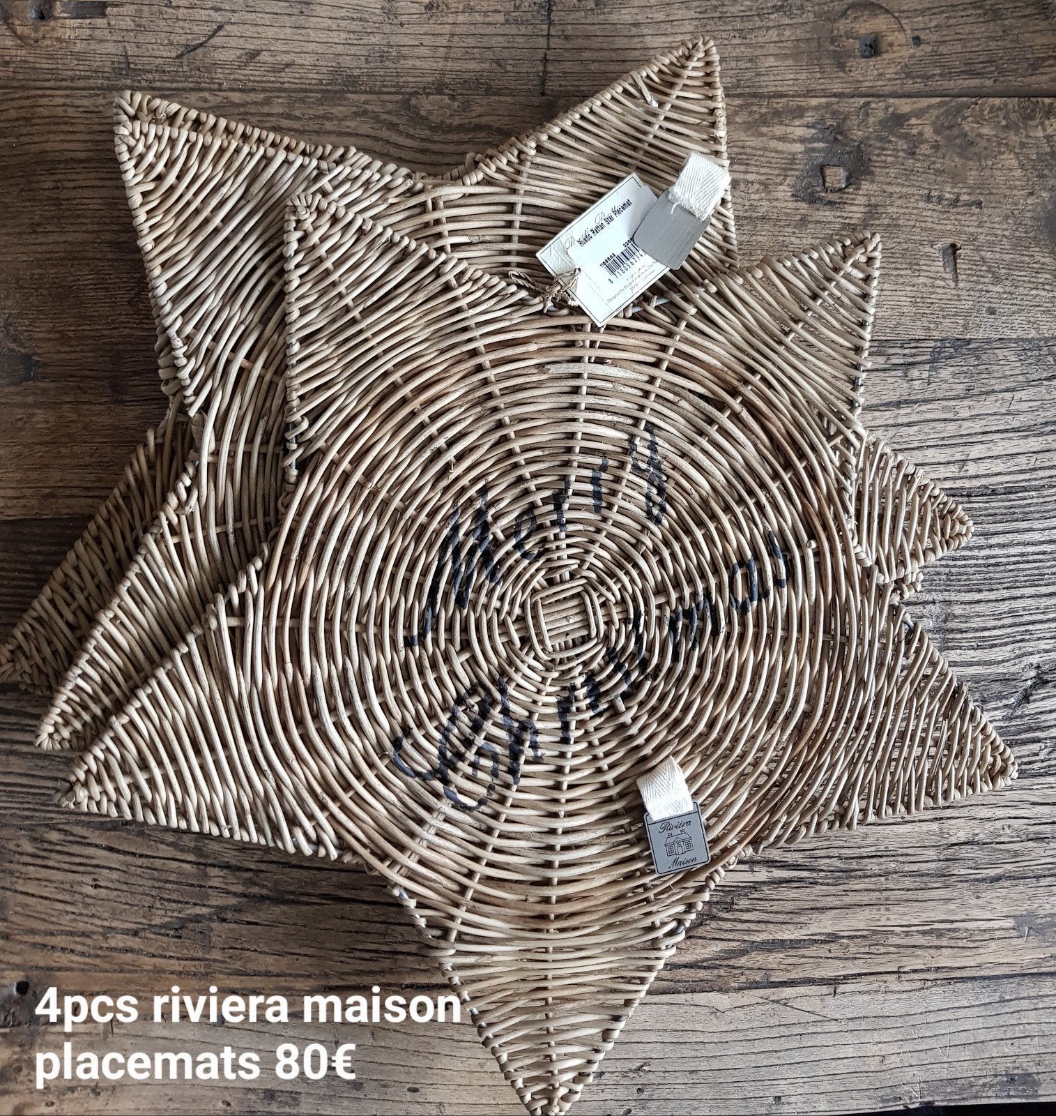 Diversen soorten rivièra maison onderzetters / placemats, Ophalen of Verzenden, Placemat, Nieuw