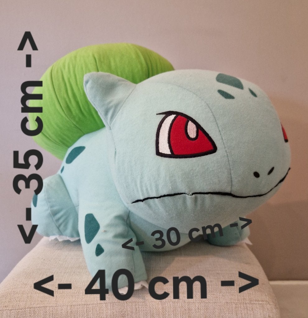 Pokémon Bulbasaur knuffel, Ophalen of Verzenden, Zo goed als nieuw
