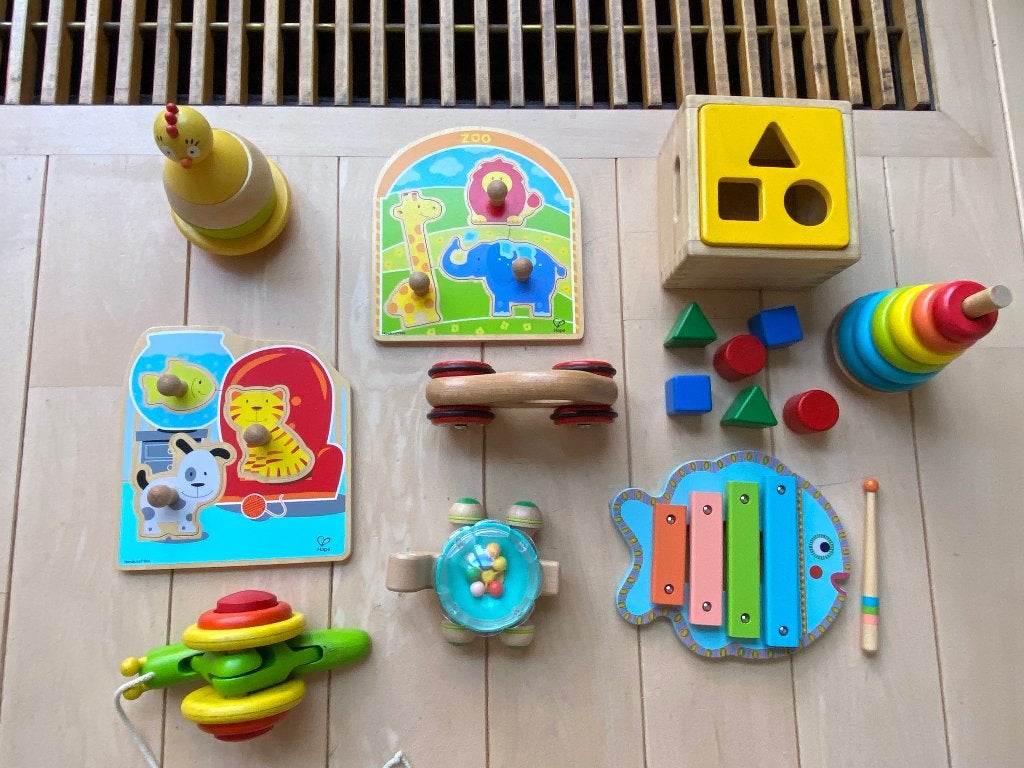 Groot houten speelgoedpakket!, Kinderen en Baby's, Ophalen of Verzenden, Gebruikt