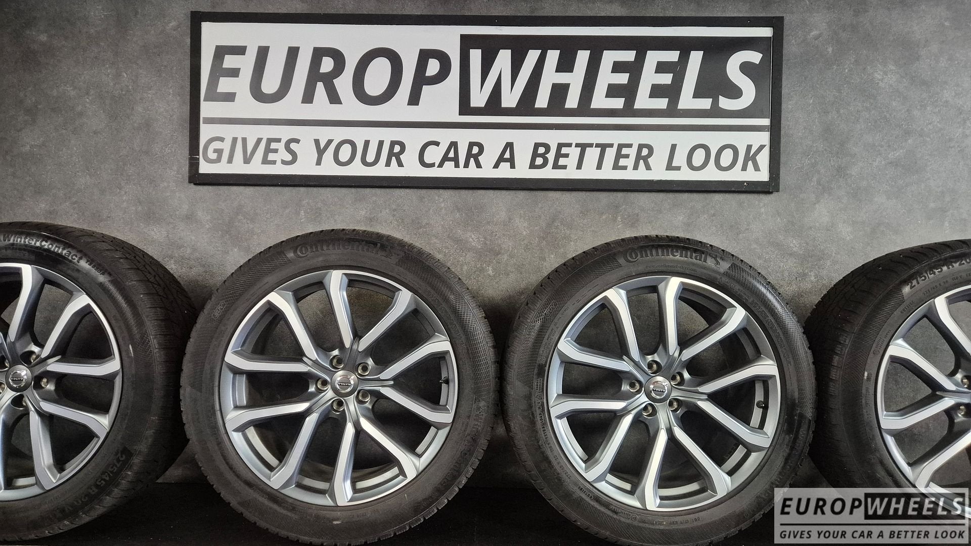 20 inch Volvo XC90 velgen Continental winterbanden, Gebruikt, -, 275 mm, -