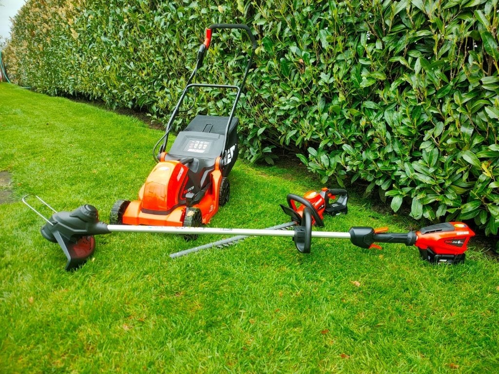 40 v accu pakket maaier strimmer heggenschaar, Ophalen of Verzenden, Nieuw, Elektrisch, Echo