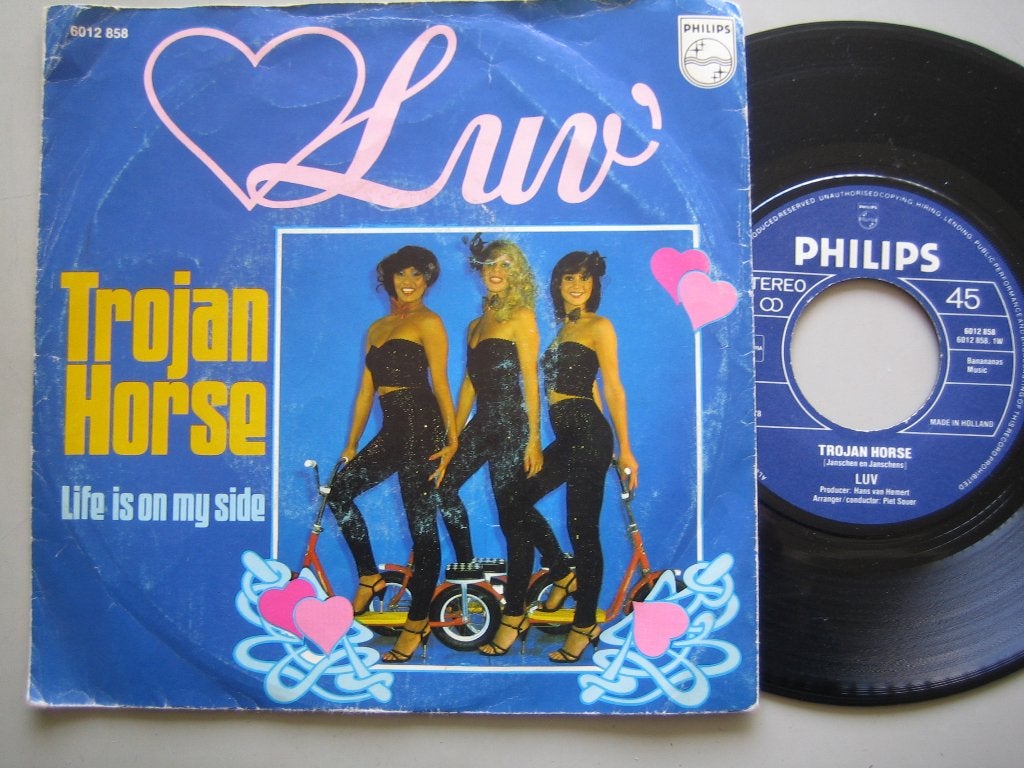 Luv-Trojan horse, Cd's en Dvd's, Ophalen of Verzenden, Gebruikt, 7 inch, Pop