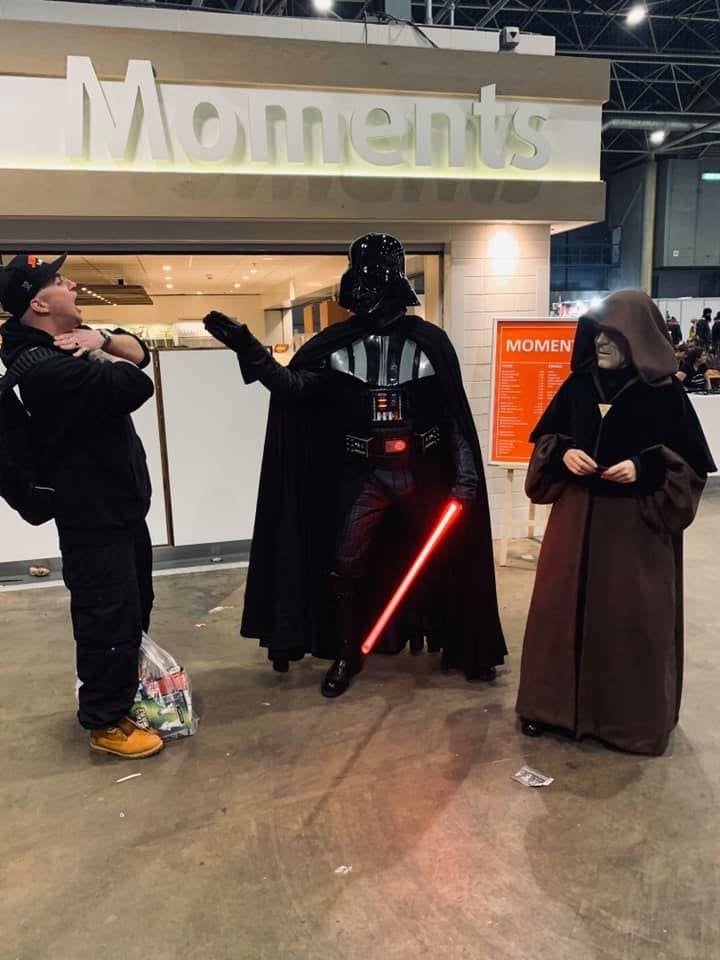 Emperor Palpatine / Darth Sidious - 501st siliconen masker, Ophalen of Verzenden, Zo goed als nieuw, Overige typen