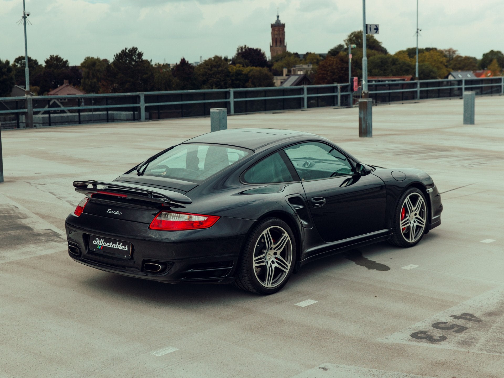 Porsche 911 3.6 Turbo (bj 2007, automaat), Auto's, Automaat, Gebruikt, Zwart, 1595 kg