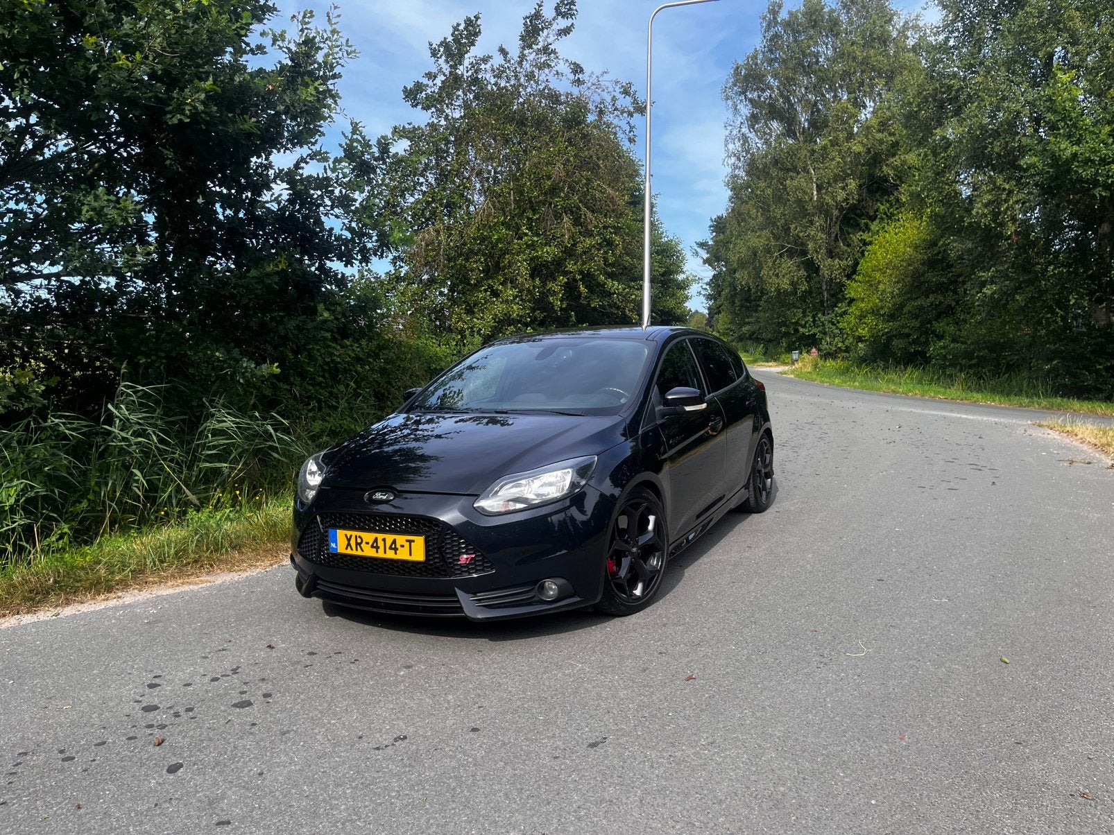 Ford Focus ST 2.0 EcoBoost | 251pk, Auto's, Stof, Zwart, 1337 kg, 14 km/l