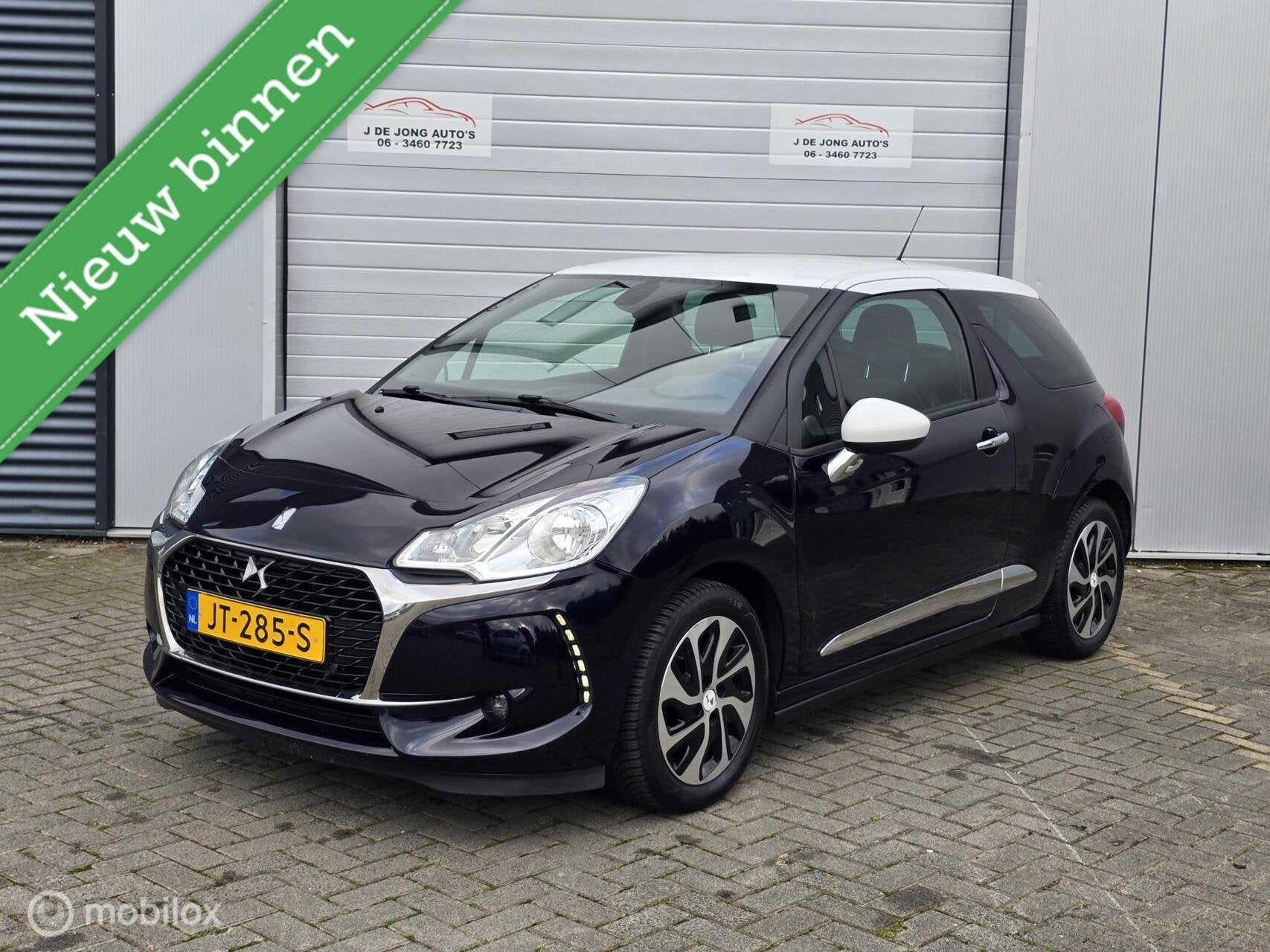 Ds 3 1.2 PureTech Business 113000km!, Auto's, Voorwielaandrijving, Verwarmde buitenspiegels, Stof, Gebruikt