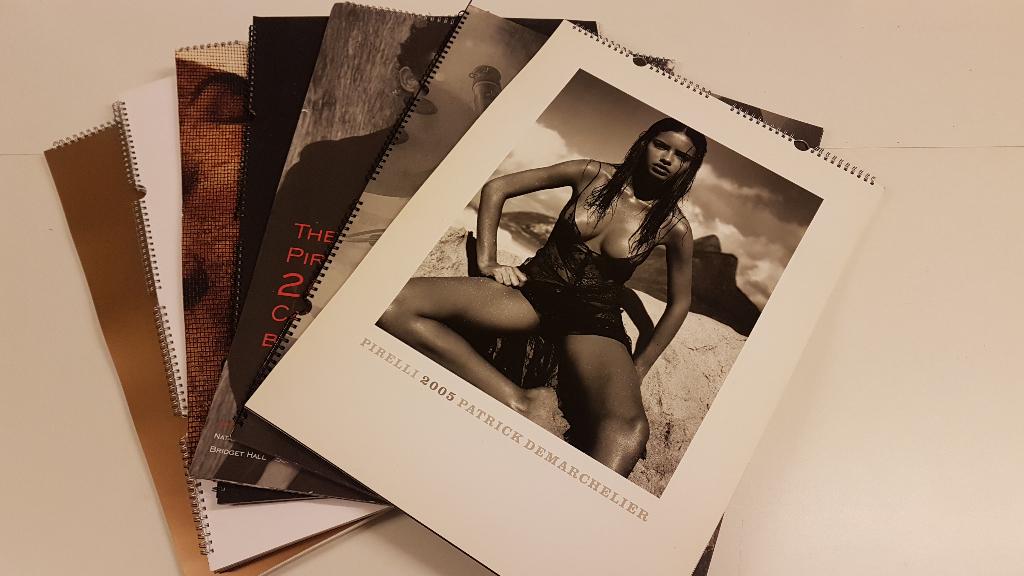 7 Pirelli kalenders 2002 - 2008, Ophalen, Maandkalender, Nieuw