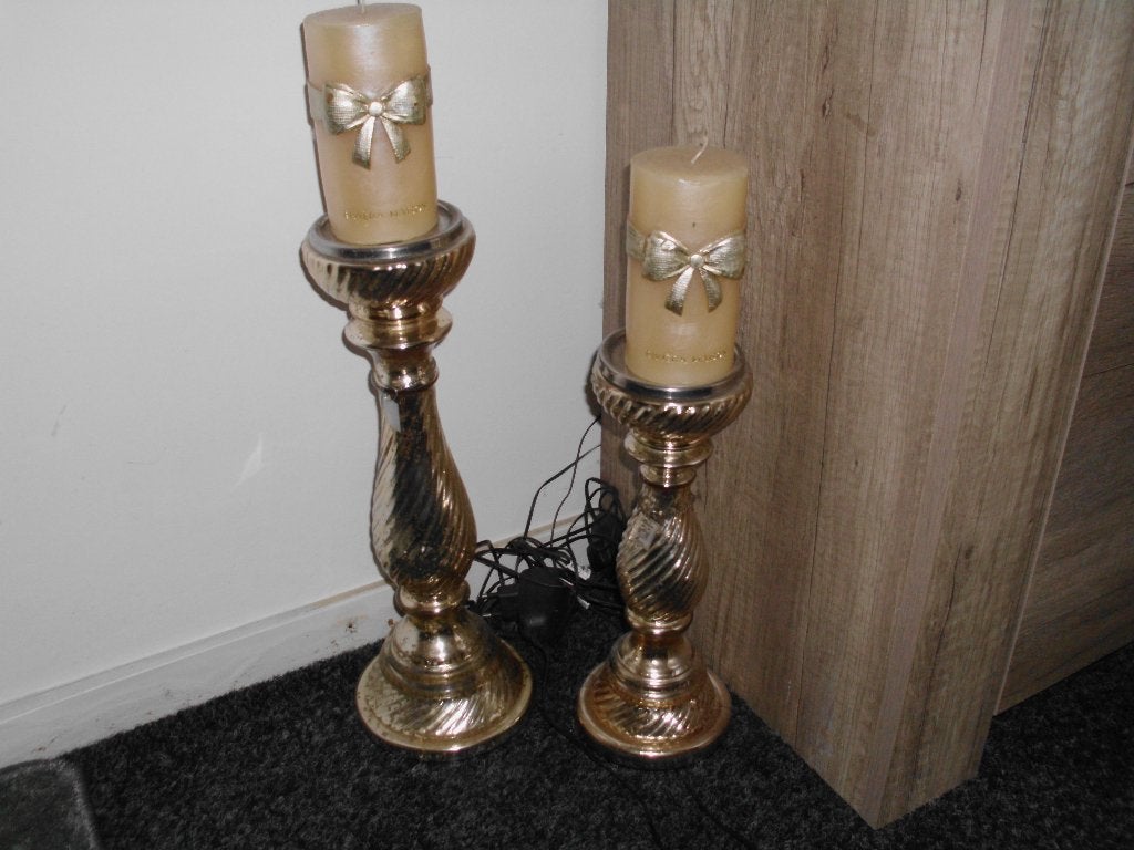 riviera maison, Ophalen, Zo goed als nieuw, Goud, Kandelaar
