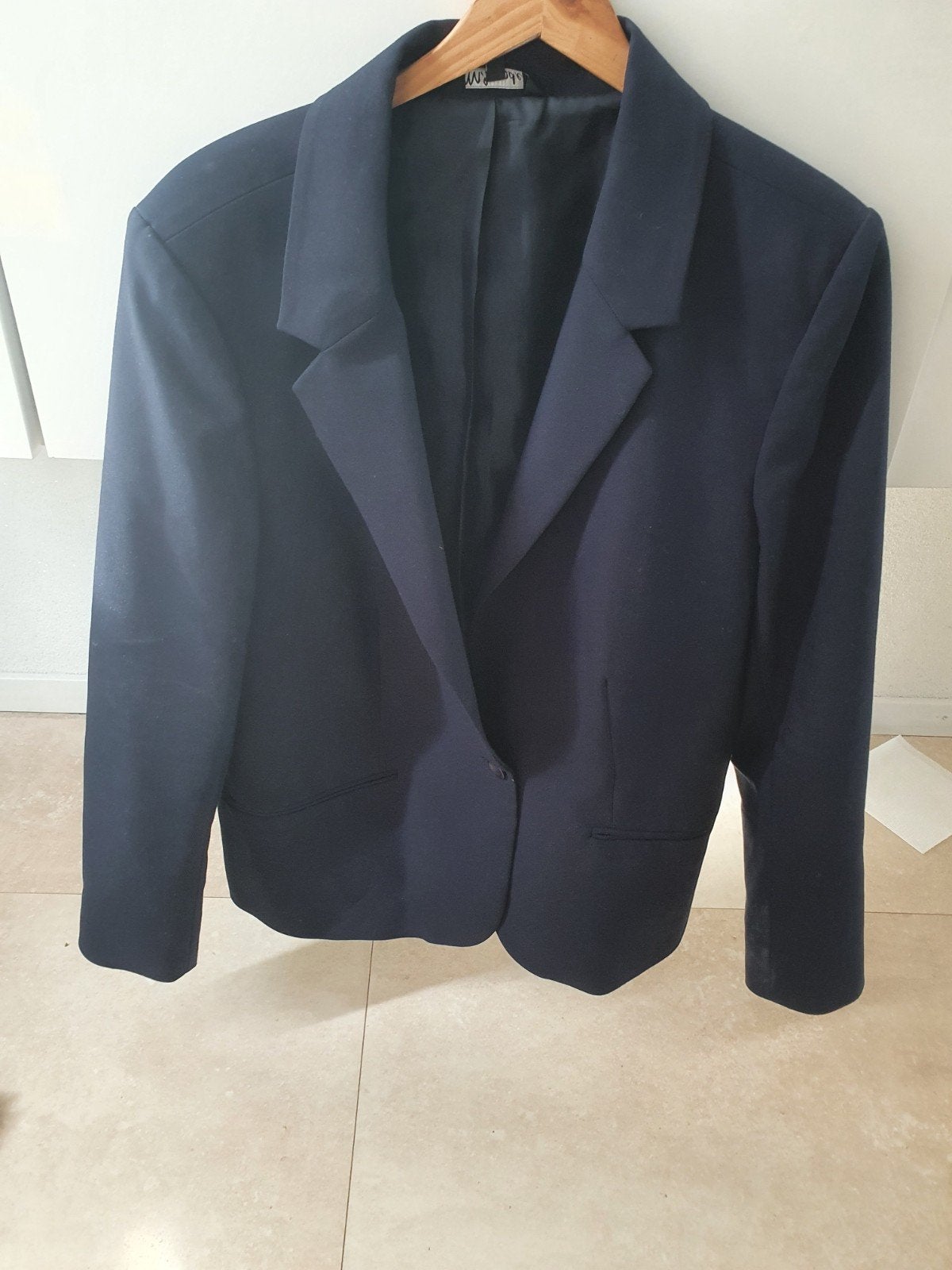 Colbert blazer jasje maat 48 marine blauw, Blauw, Maat 46/48 (XL) of groter, Ophalen of Verzenden, Zo goed als nieuw