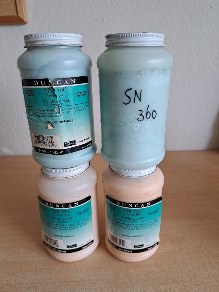 keramiek glazuur, Ophalen of Verzenden