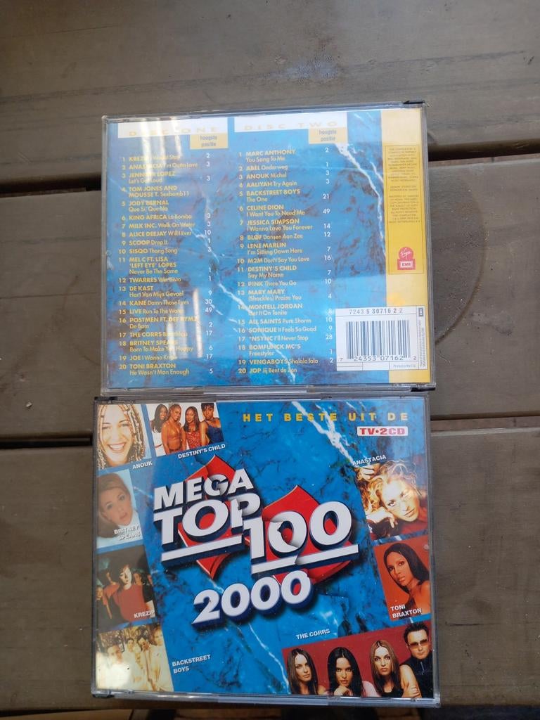 Top 100 van 2000, Cd's en Dvd's, Cd's | Verzamelalbums, Ophalen of Verzenden, Zo goed als nieuw, Pop