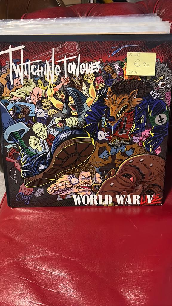 Twitching Tongues - World War V (Vinyl LP), Cd's en Dvd's, Vinyl | Rock, Zo goed als nieuw, Overige genres, 2010 - 2019, 12 inch