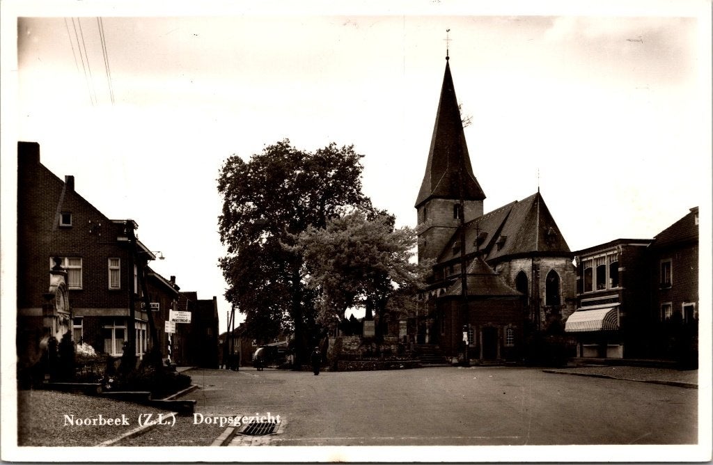 Noorbeek - 10 oude ansichtkaarten, Verzamelen, Ansichtkaarten | Nederland, Verzenden, 1940 tot 1960, Gelopen, Limburg