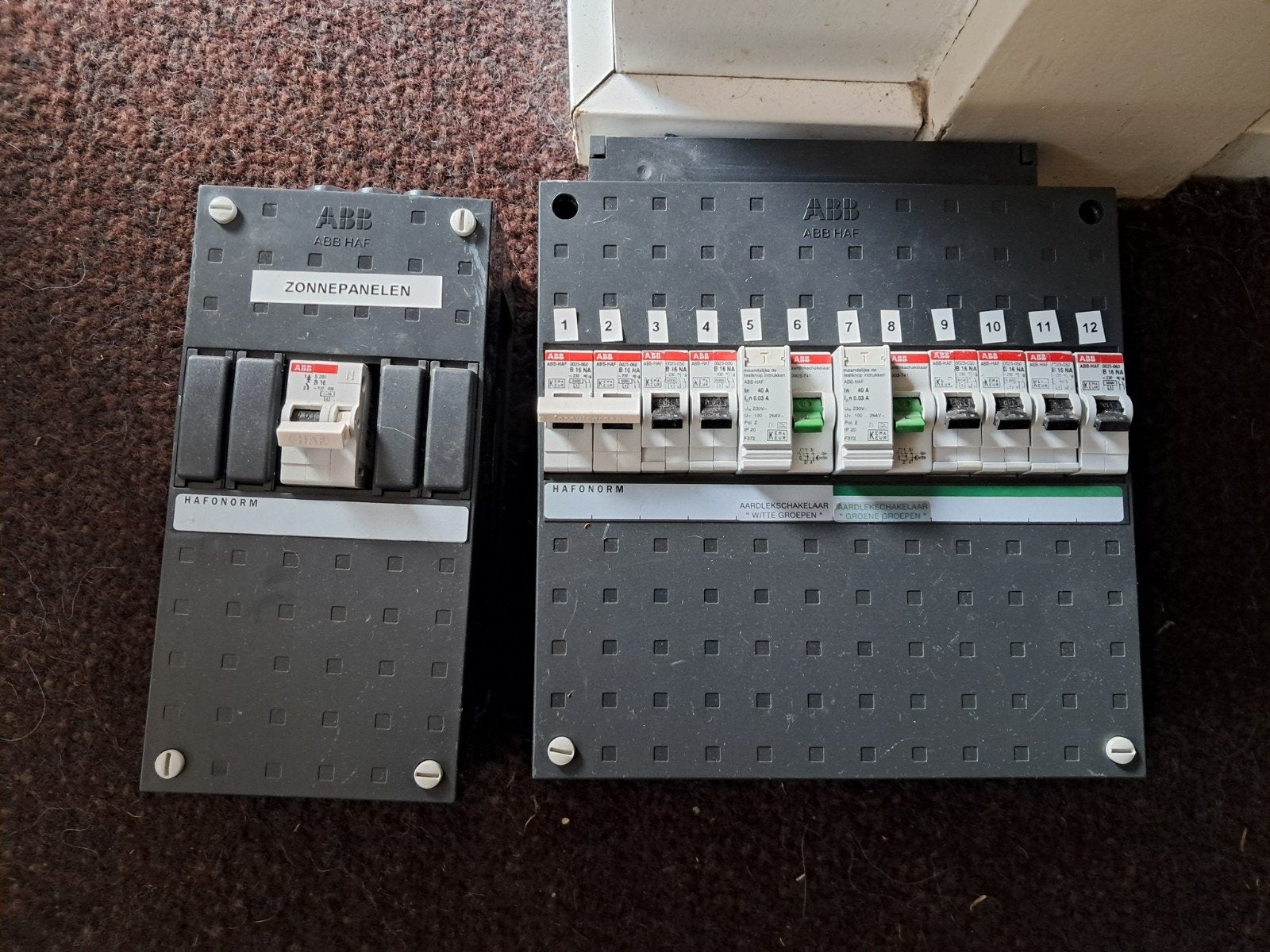 ABB HAF groepenkast, Ophalen, Gebruikt, ABB, Overige typen
