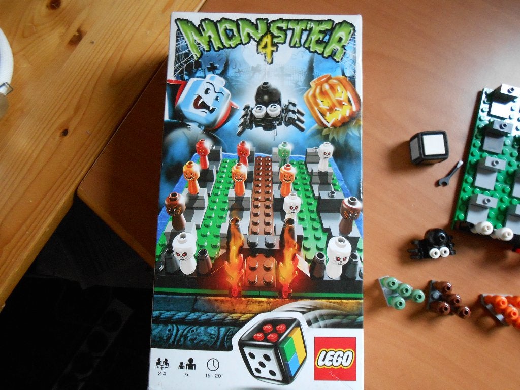 Lego Monster 4 compleet en netjes spel 1-4 personen, Ophalen of Verzenden, Gebruikt, LEGO
