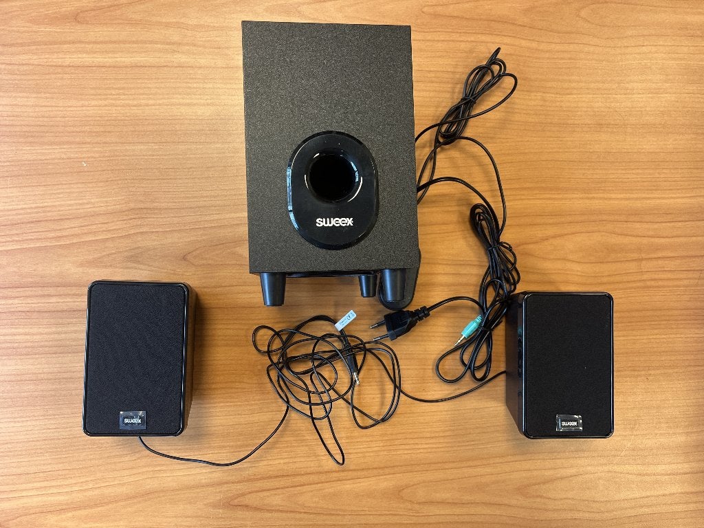 Speakerset Sweex 2.1 Speaker Set, Overige merken, Ophalen of Verzenden, Zo goed als nieuw, 60 tot 120 watt