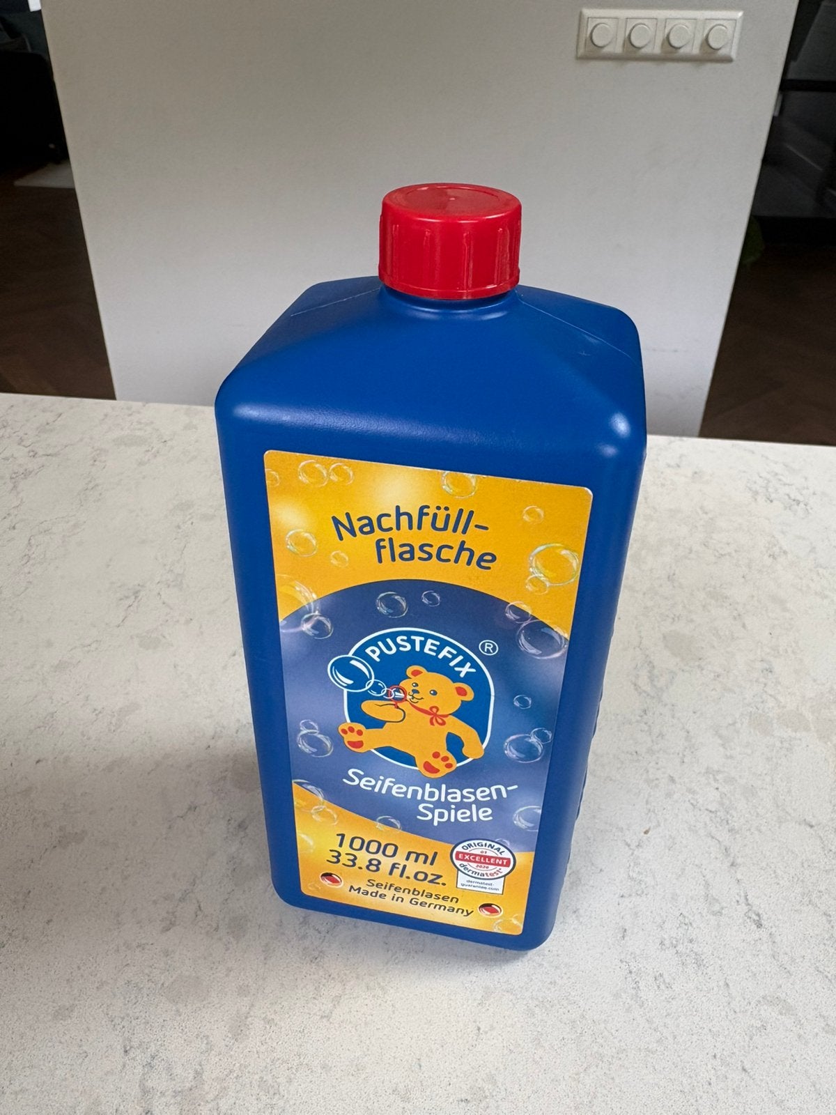 Bellenblaas Pustefix (anti-vlekken), Ophalen of Verzenden, Gebruikt