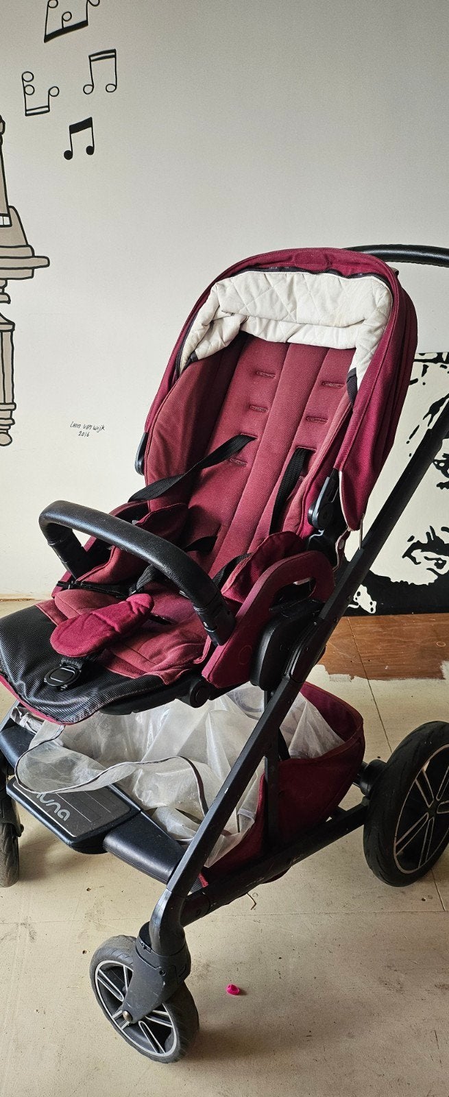 Nuna Mix complete kinderwagen met autostoel Arra, Ophalen, Gebruikt, Overige merken