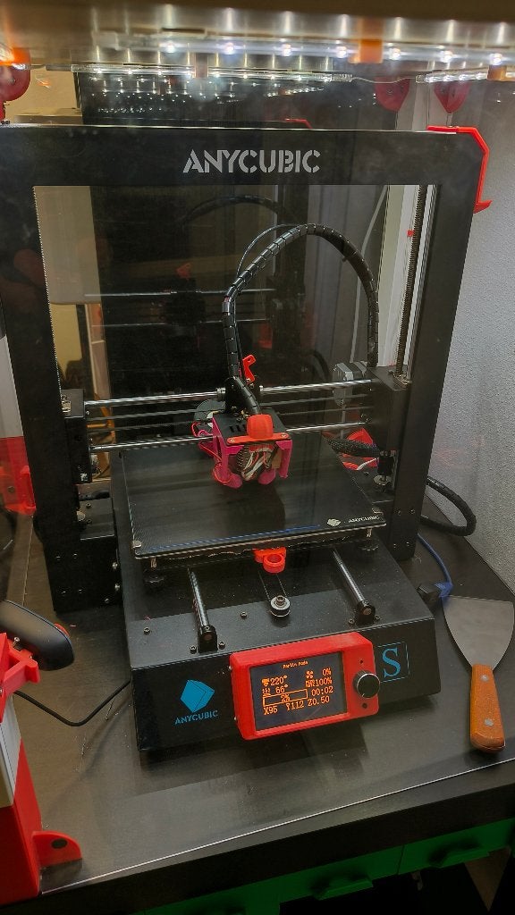 Anycubic i3 Mega S met diverse upgrades, Ophalen, Gebruikt, Filament, ANYCUBIC