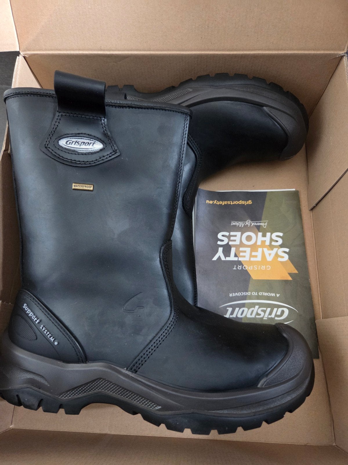 Grisport waterproof, wol gevuld veiligheidslaarzen - Maat 43, Grisport, Zwart, Nieuw, Ophalen of Verzenden