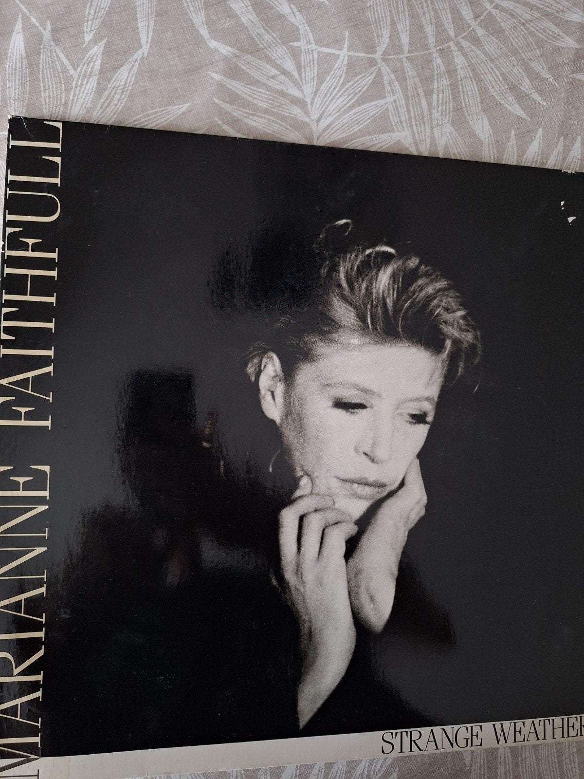 Marianne Faithfull - Strange Weather LP (1987), Ophalen of Verzenden, 1980 - 1989, Gebruikt, 12 inch