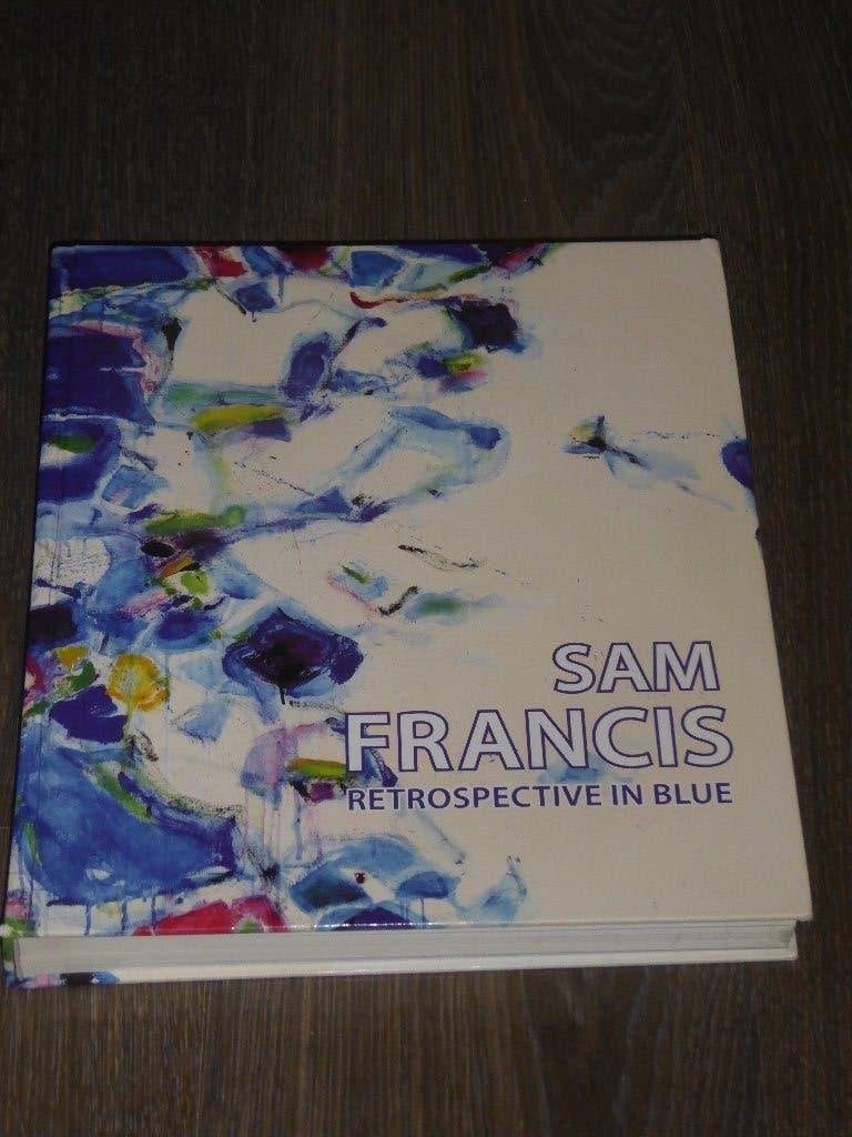 SAM FRANCIS - RETROSPECTIVE IN BLUE, Verzenden, Zo goed als nieuw, SAM FRANCIS, Catalogus