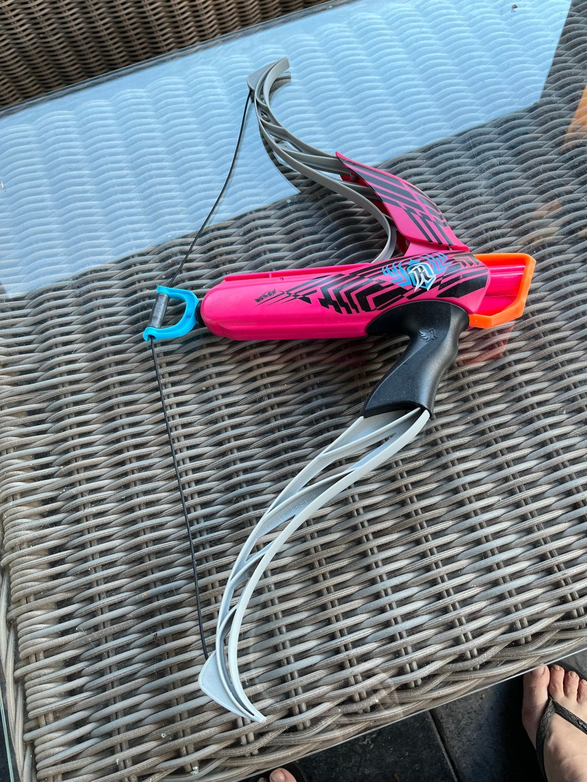 Nerf Rebelle Agent Bow Blaster - Roze/Zwart, Ophalen of Verzenden, Zo goed als nieuw
