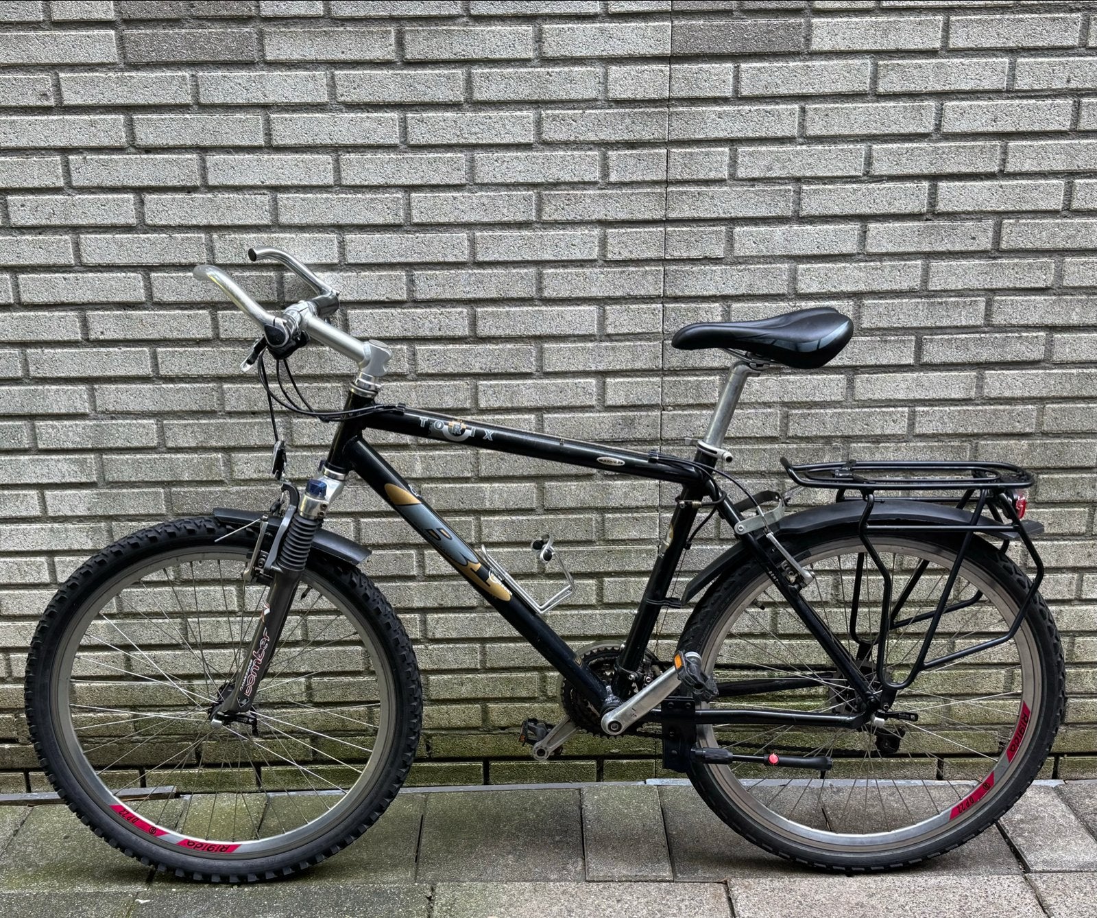 MTB Batavus, 3x7vers, vering, bagagedrager, licht, Fietsen en Brommers, Gebruikt, Hardtail, Heren, 53 tot 57 cm