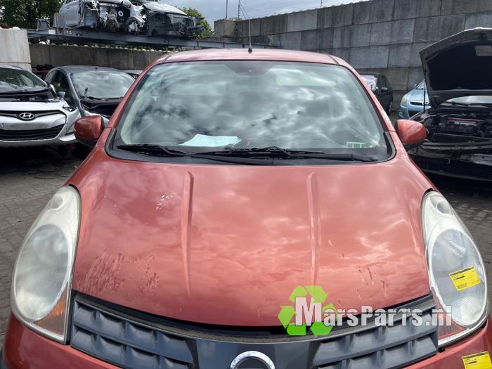 Motorkap van een Nissan Note, Gebruikt, -, -, Ophalen of Verzenden