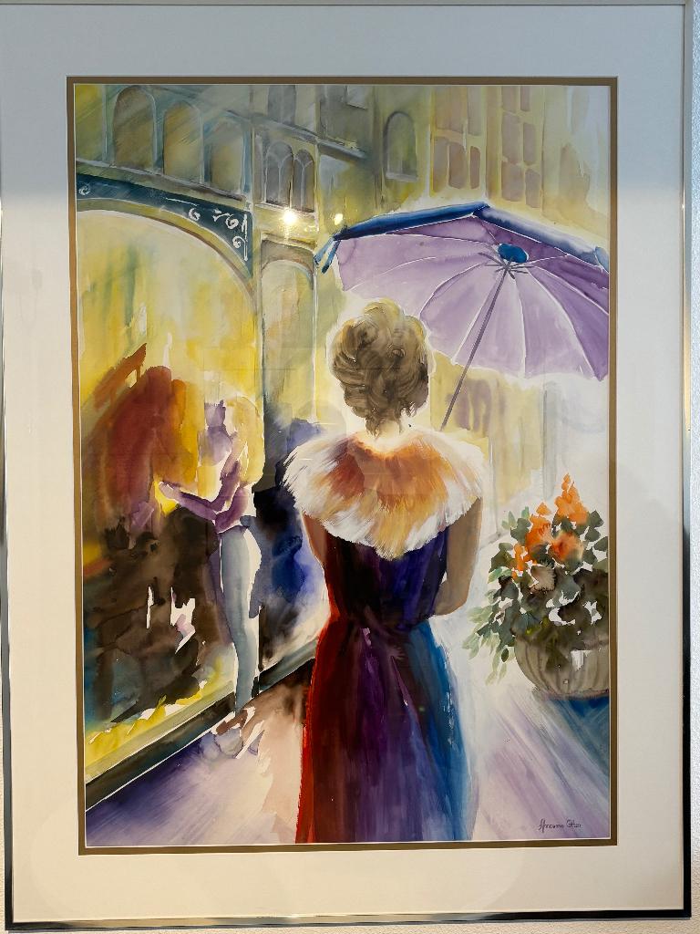 Schilderij Annemarie Otten, Antiek en Kunst, Kunst | Schilderijen | Klassiek, Ophalen