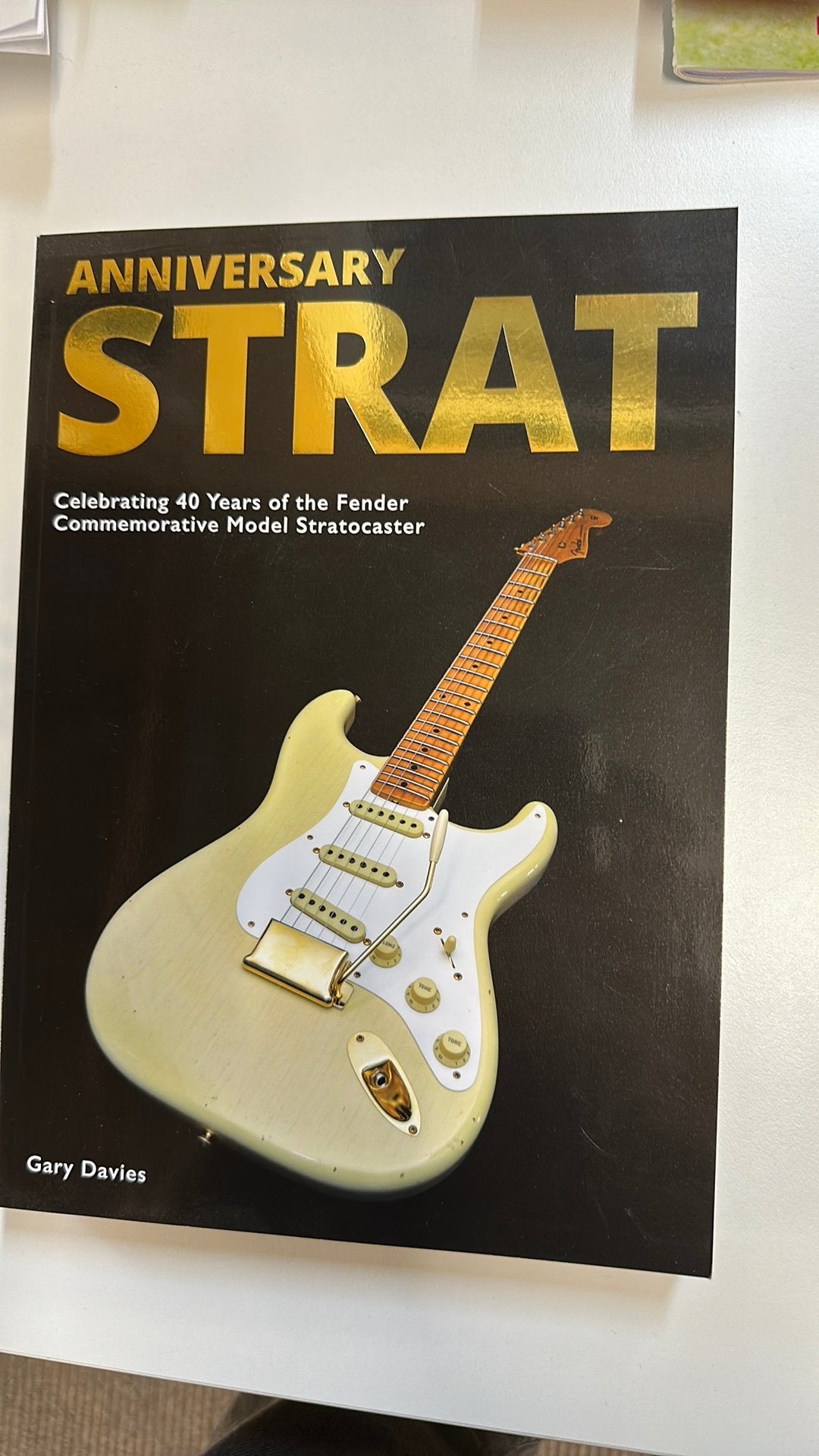 Boek Anniversary Strat, Ophalen of Verzenden, Zo goed als nieuw, Artiest