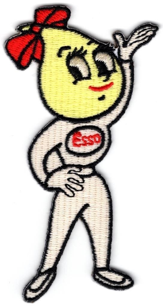 Esso vrouw patch embleem #2, Verzenden