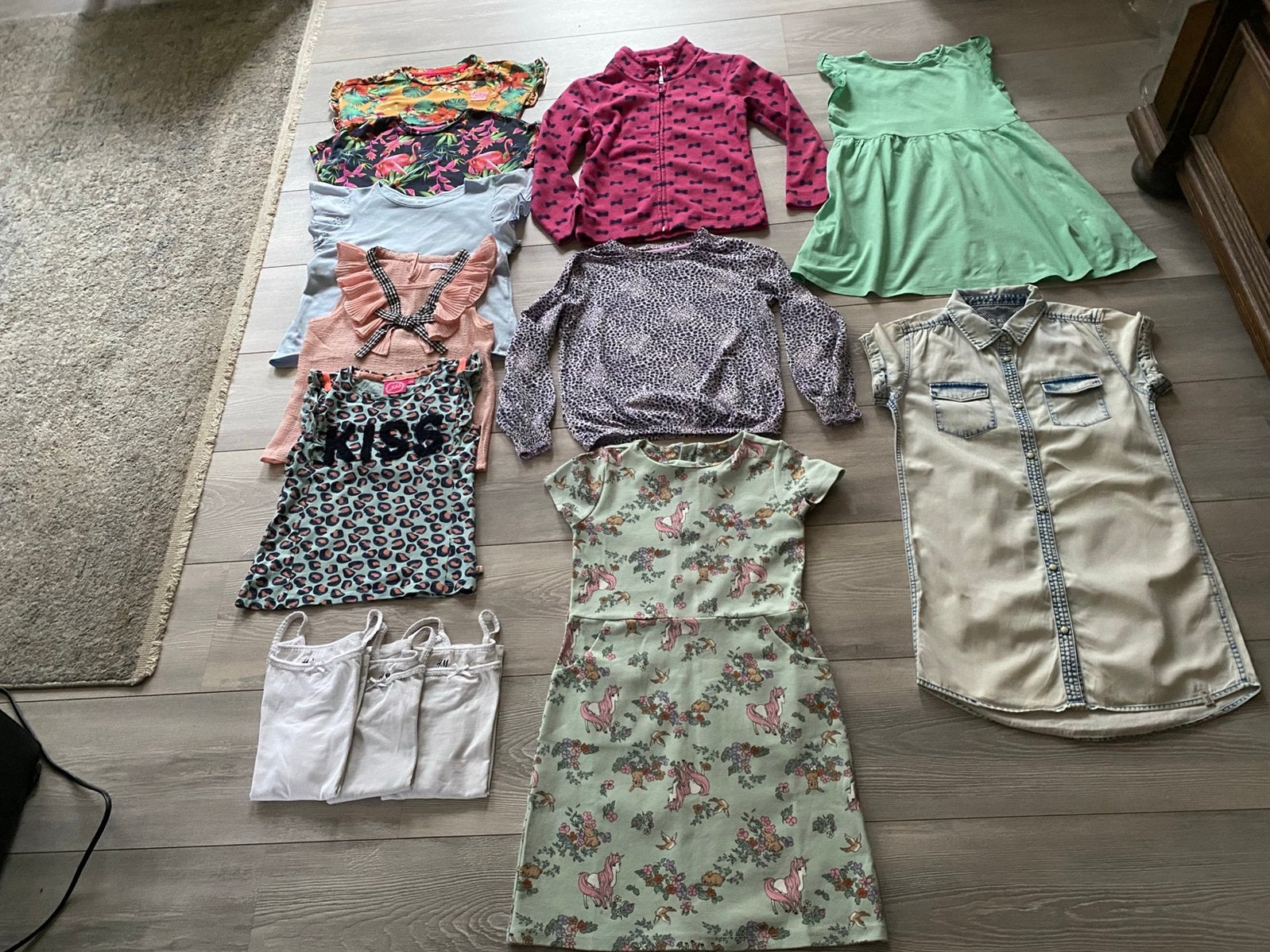 WE/H&M/JUBEL/PALOMINO e.a. pakket maat 122, Ophalen of Verzenden, Zo goed als nieuw, Maat 128