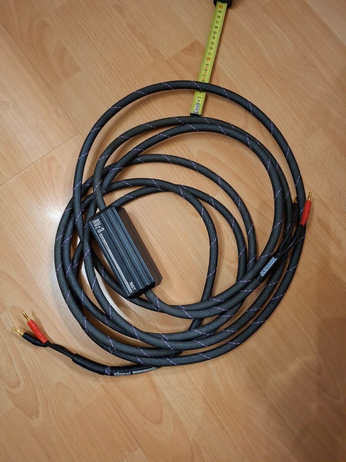 MIT Avt3 luidsprekerkabels, 2x 6 meter premium kwaliteit!, Ophalen, Zo goed als nieuw, 5 tot 10 meter, Luidsprekerkabel
