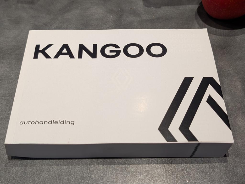 Nieuwe Handleiding Renault Kangoo, Ophalen of Verzenden