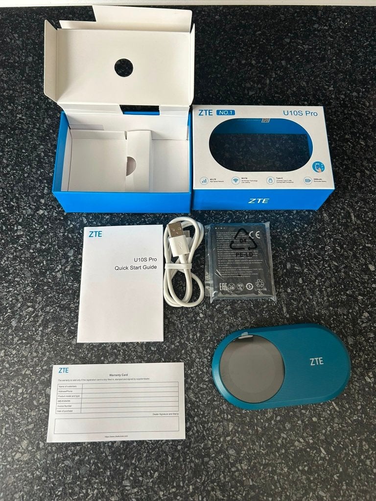 ZTE U10s Pro 4G MiFi - Mobiele hotspot - Retourkans, Router met modem, Verzenden, Zo goed als nieuw, Info@techwebshop.com