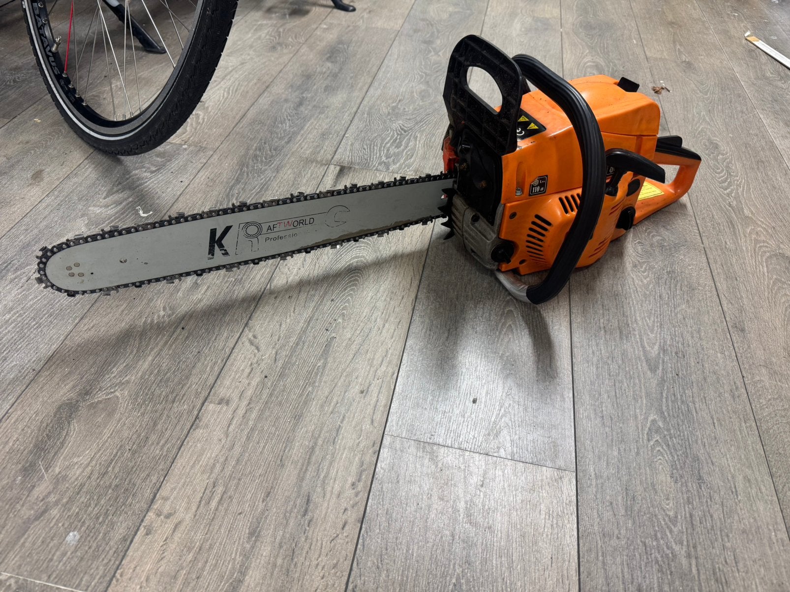 Kettingzaag benzine, Tuin en Terras, Hand-tuingereedschap, Ophalen, Gebruikt, Overige soorten