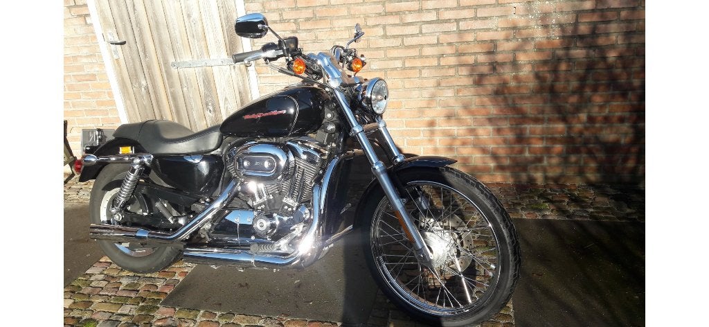 Harleydavidson sportster tank en onderdelen, Ophalen