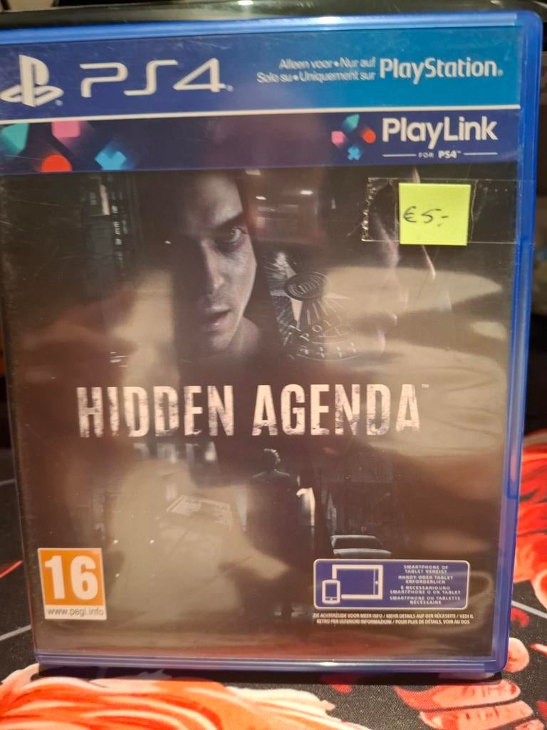 Ps4 hidden agenda, 1 speler, Ophalen of Verzenden, Zo goed als nieuw, Avontuur en Actie